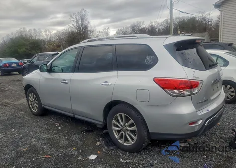 2016 Nissan Pathfinder S from USA, damaged, VIN 5N1AR2MM3GC634264